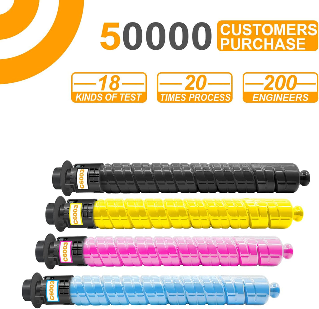 Remanufactured Toner Cartridge Set of 4 (1 Black 1 Cyan 1 Magenta 1 Yellow) Y1576