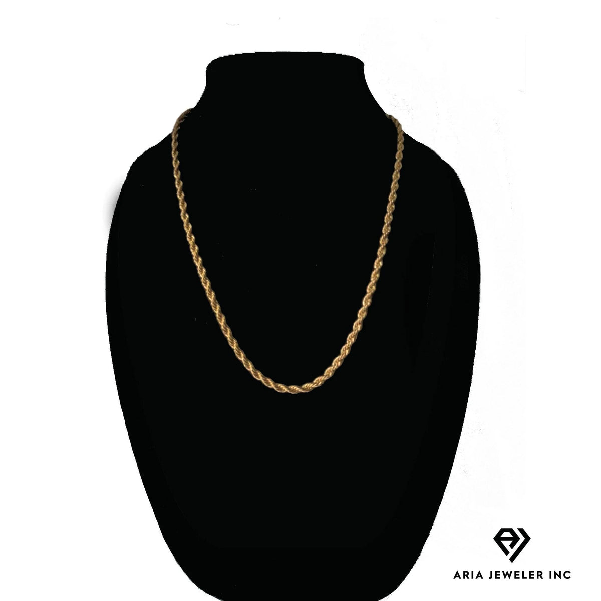 14k Bonded Gold Necklace with Infinity Cross Pendant A119565