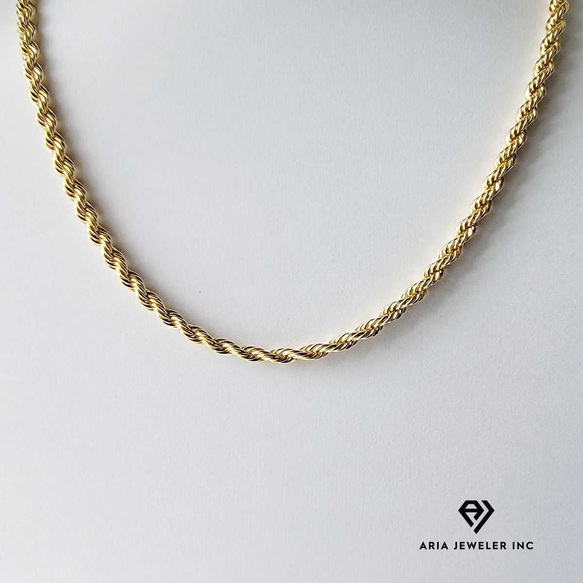 14k Bonded Gold Necklace with Infinity Cross Pendant A119565