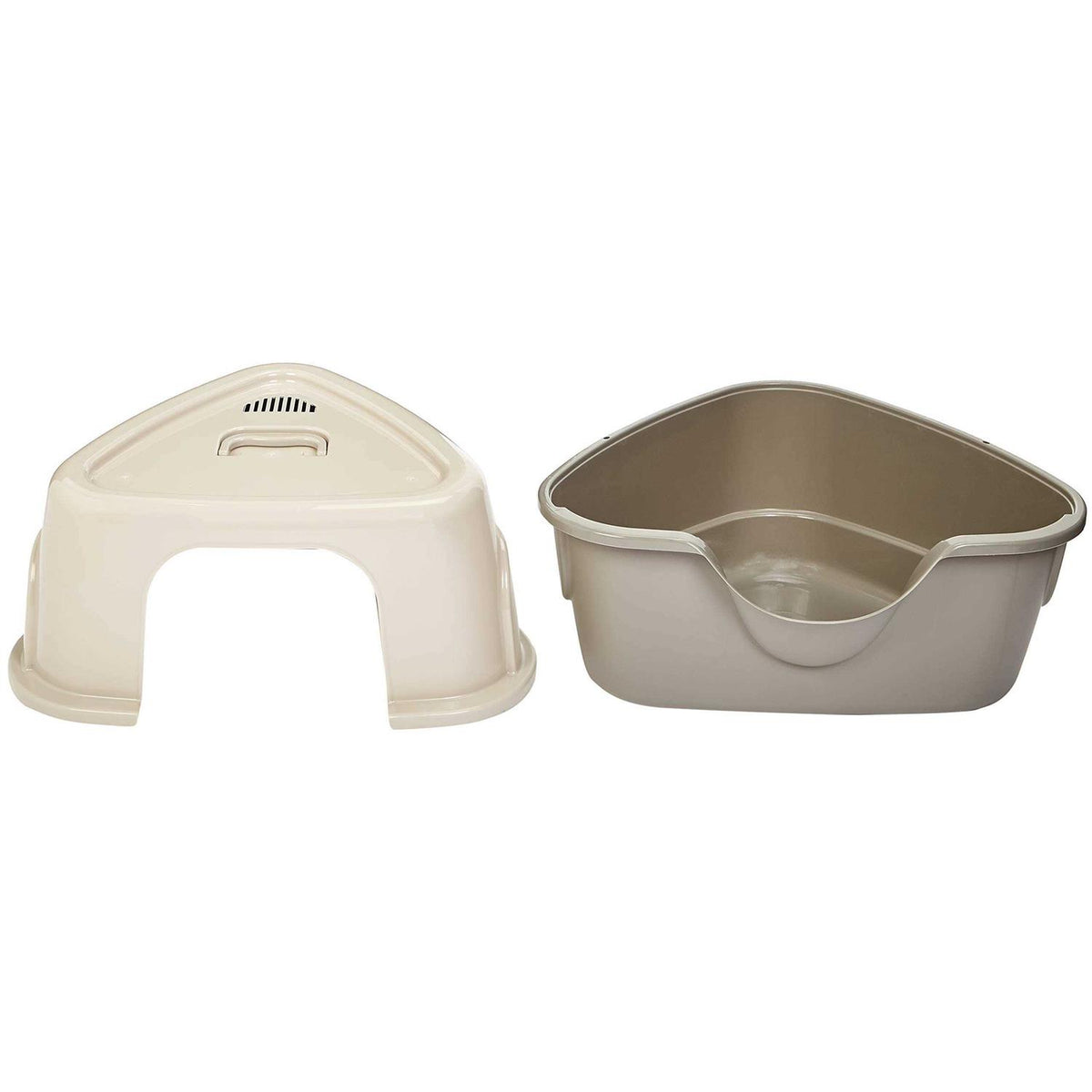 Hooded Corner Cat Litter Box S69724