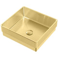 Semi-Recessed Basin Set with Center Drain P3341
