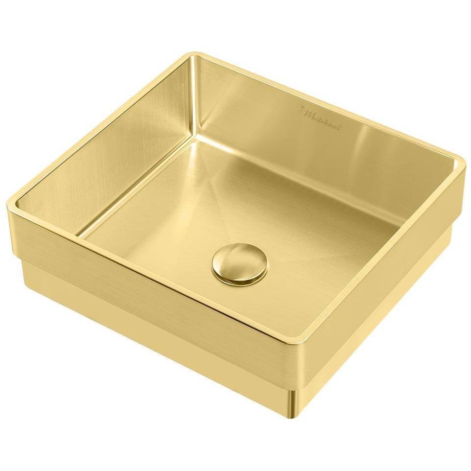 Semi-Recessed Basin Set with Center Drain P3341