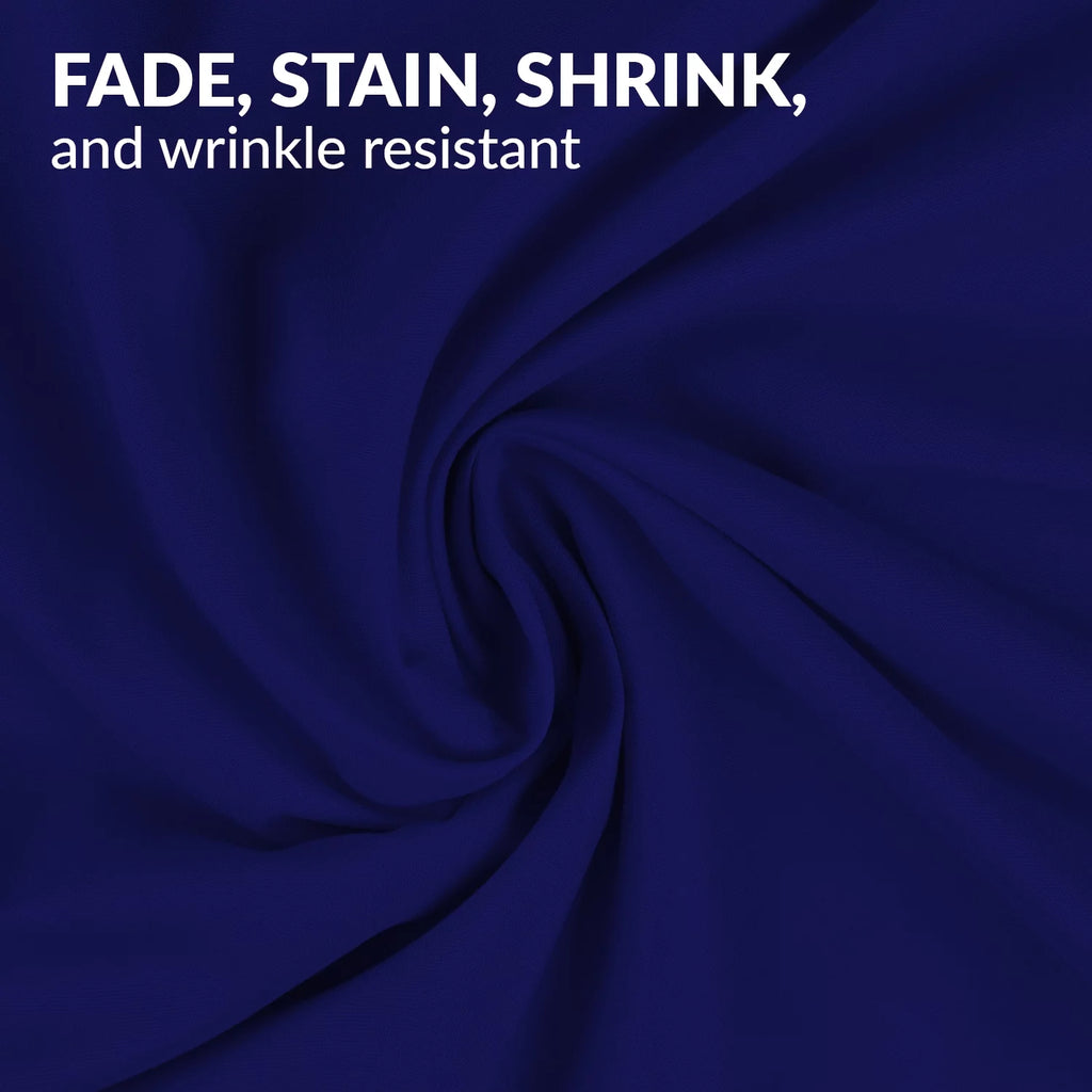 Standard Size Set of 4 Pillow Cases, Royal Blue I785129