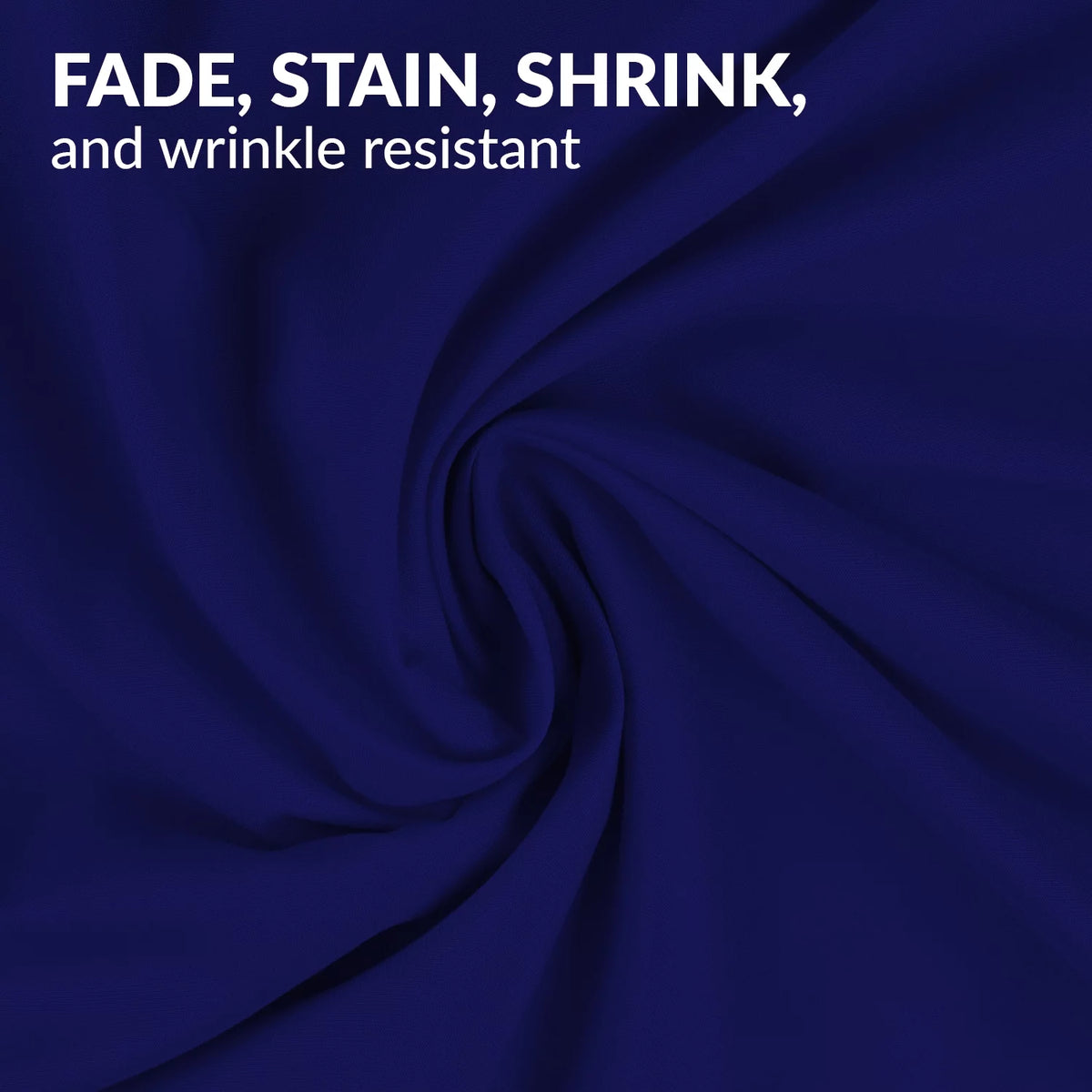 Standard Size Set of 4 Pillow Cases, Royal Blue I785129