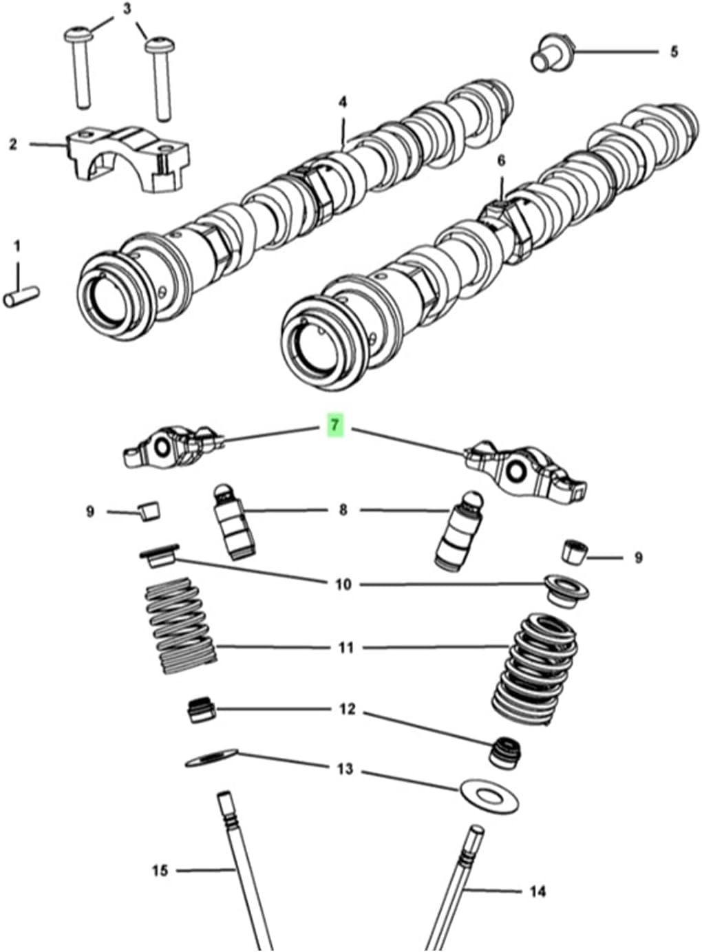 Rocker Arm Valve Lifter Kit G9591