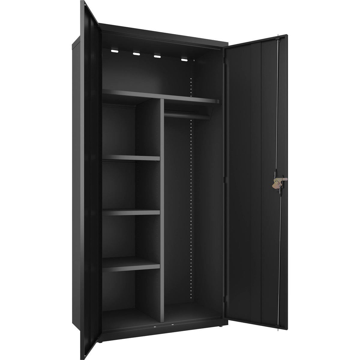 Black Wardrobe Cabinet X265