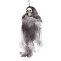 Grey Halloween Skull Doll Decoration Prop E17813