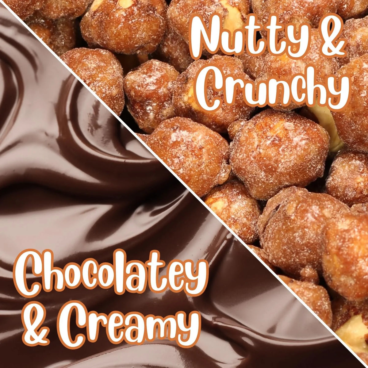 Dark Chocolate Covered Toffee Coated Hazelnuts 10 lbs Bulk Bag P56735