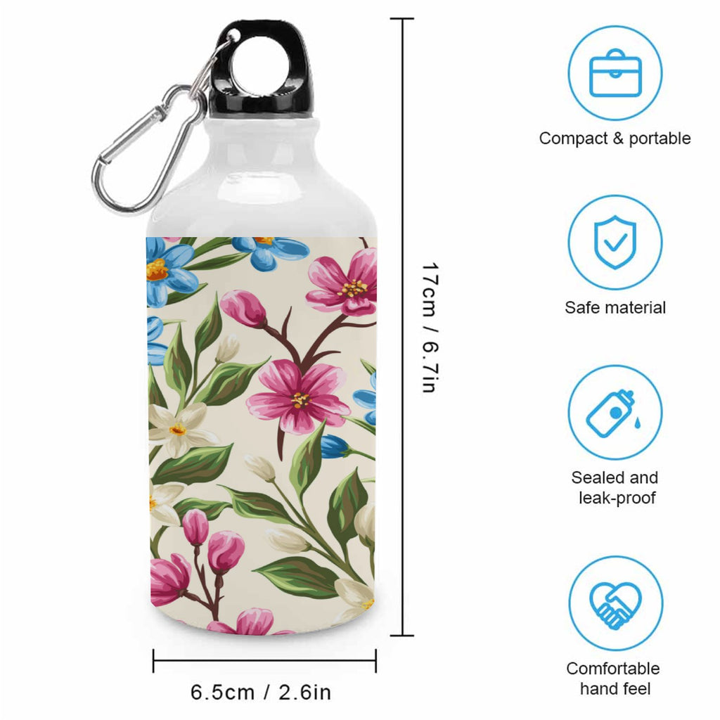 400ml Sport Aluminum Water Bottle with Twist Cap W18049