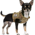 Adjustable MOLLE Dog Training Harness with Rubber Handle Z384898