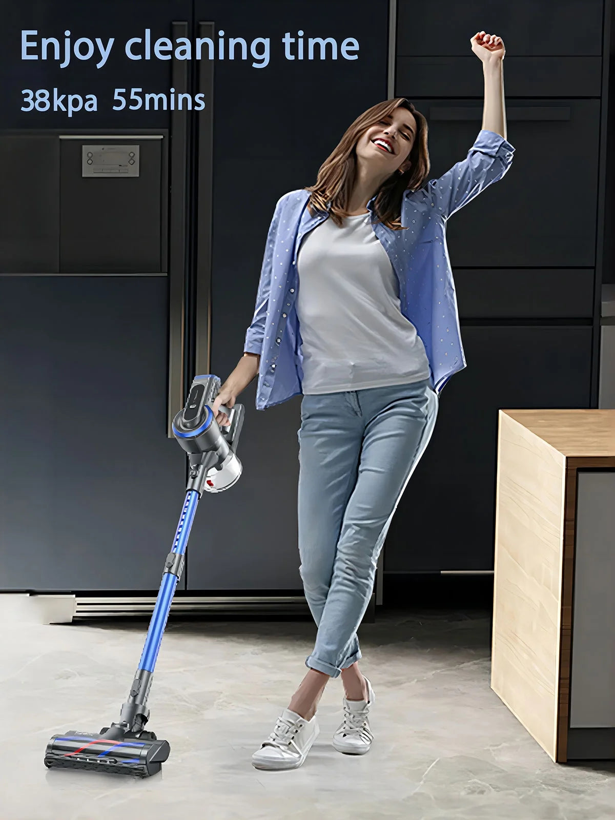 Cordless Stick Vacuum Cleaner Lightweight P6392