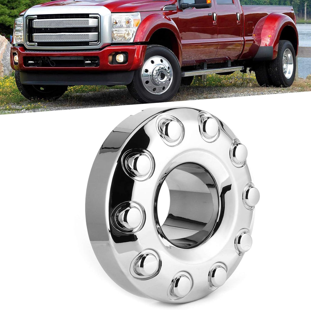 Chrome Wheel Center Hub Cap 10 Lug Pack of 2 J297