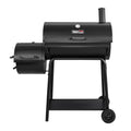 30" Charcoal Grill with Offset Smoker C743