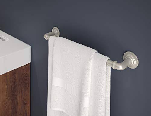Satin Nickel Wall Mounted Towel Bar V429