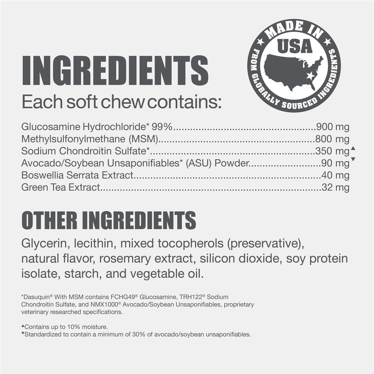 Soft Chews Joint Health Supplement Dogs M77338