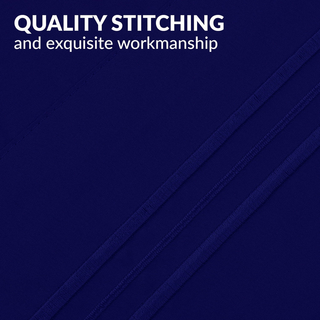 Standard Size Set of 4 Pillow Cases, Royal Blue I785129