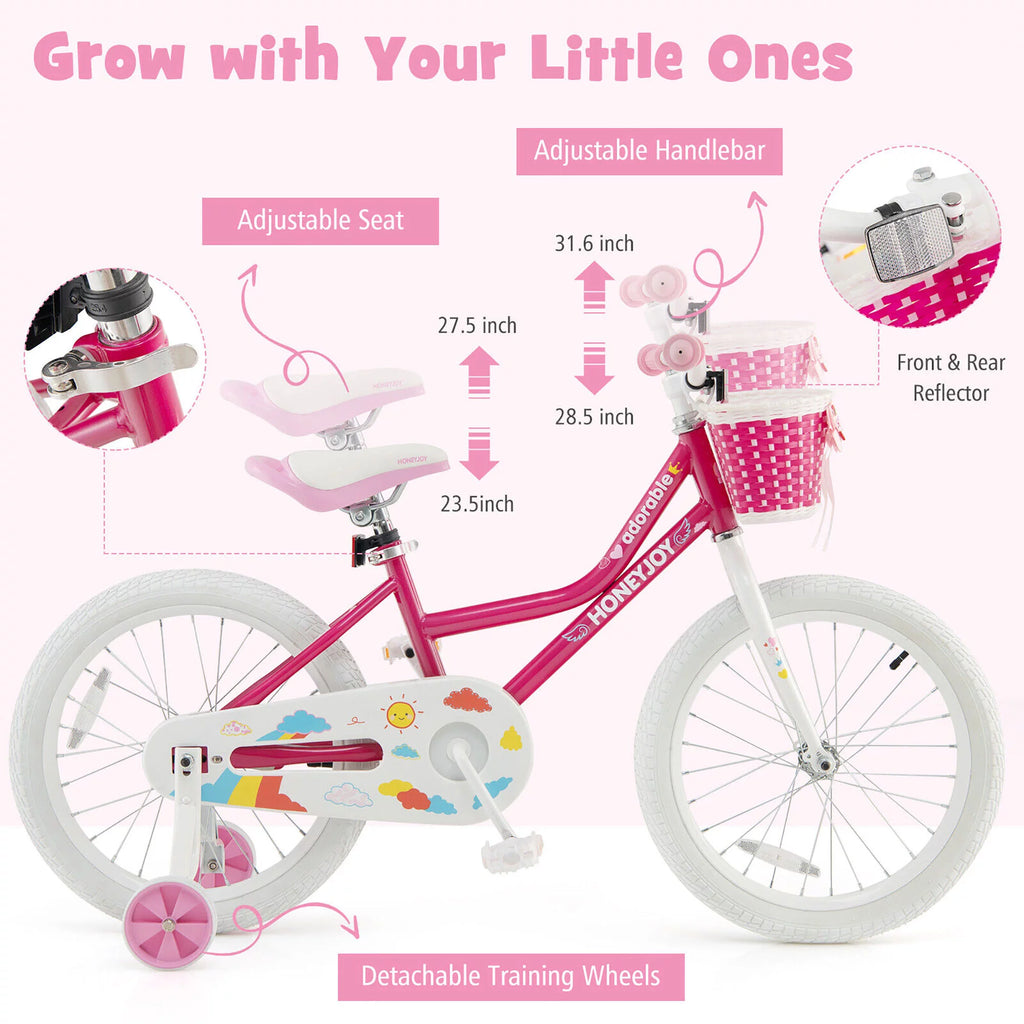 18'' Kids Bike with Training Wheels Z8500