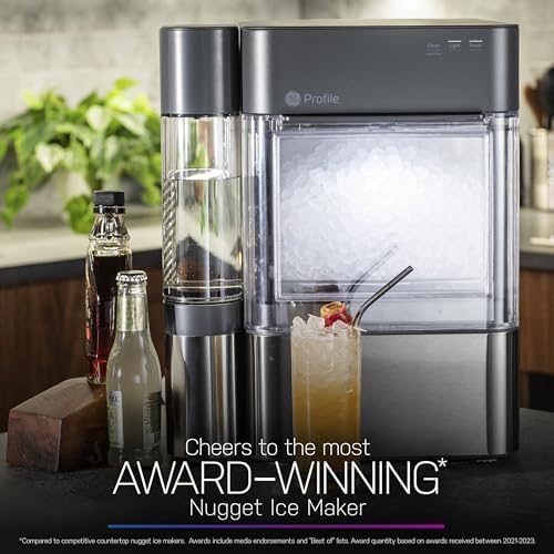 Countertop Nugget Ice Maker with 1 Gallon Tank E104
