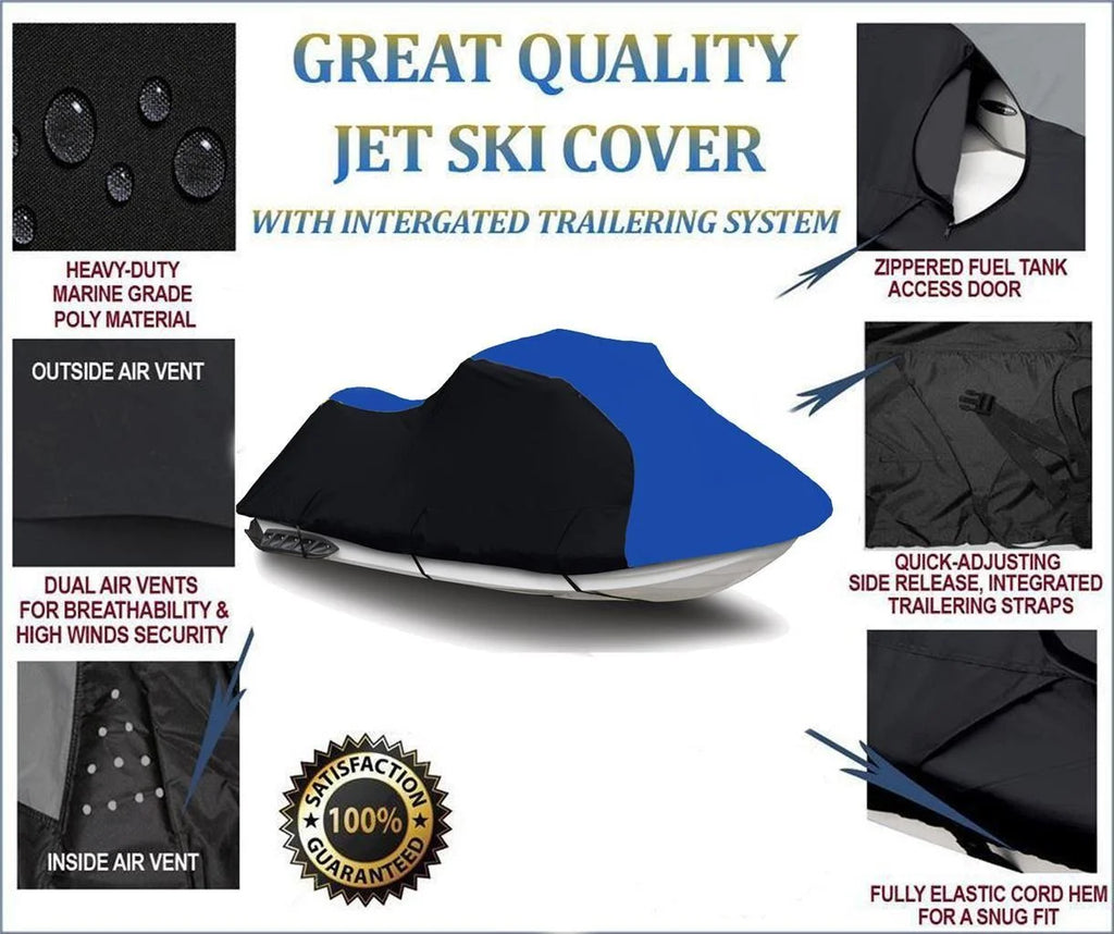 Heavy-Duty Jet Ski Watercraft Cover E8324