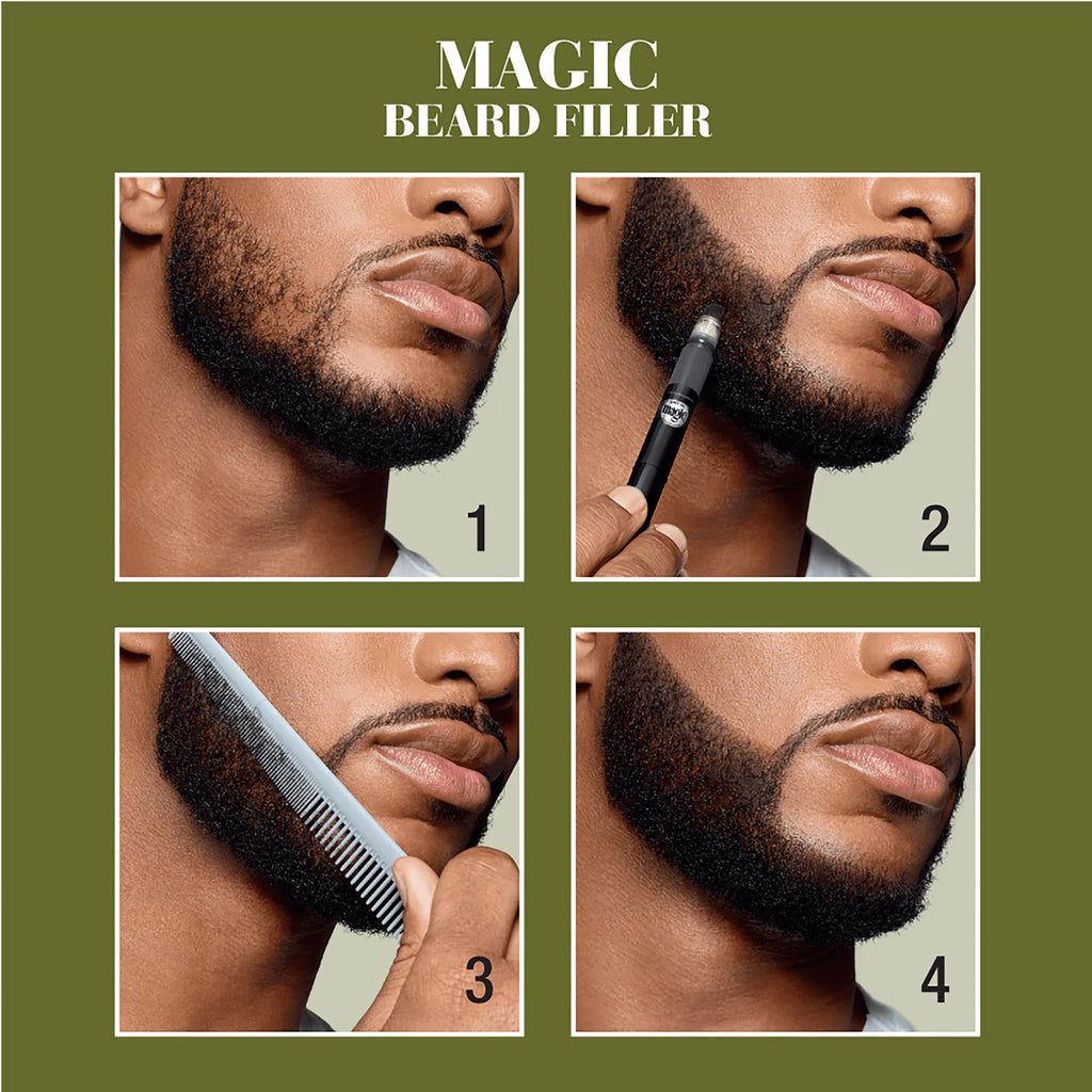 Natural Black Beard Filler E2415