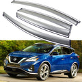 Car Window Visor Vent Shade Deflector Sun/Rain Guards Pack of 2 P503