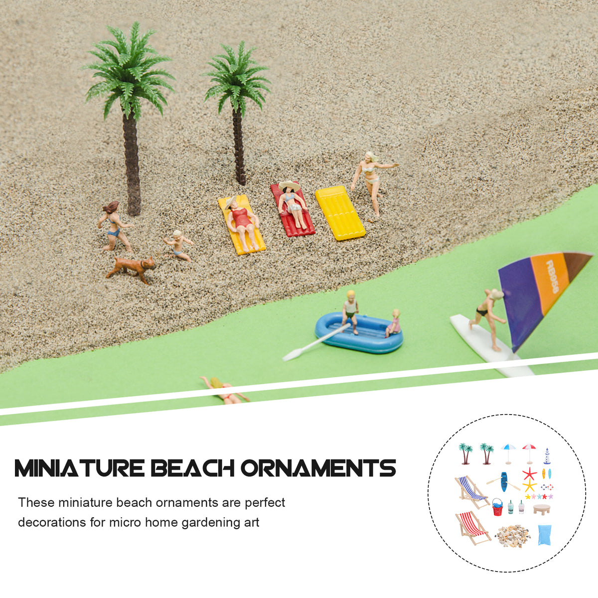 Mini Beach Suit Dollhouse Furniture Toy Y288
