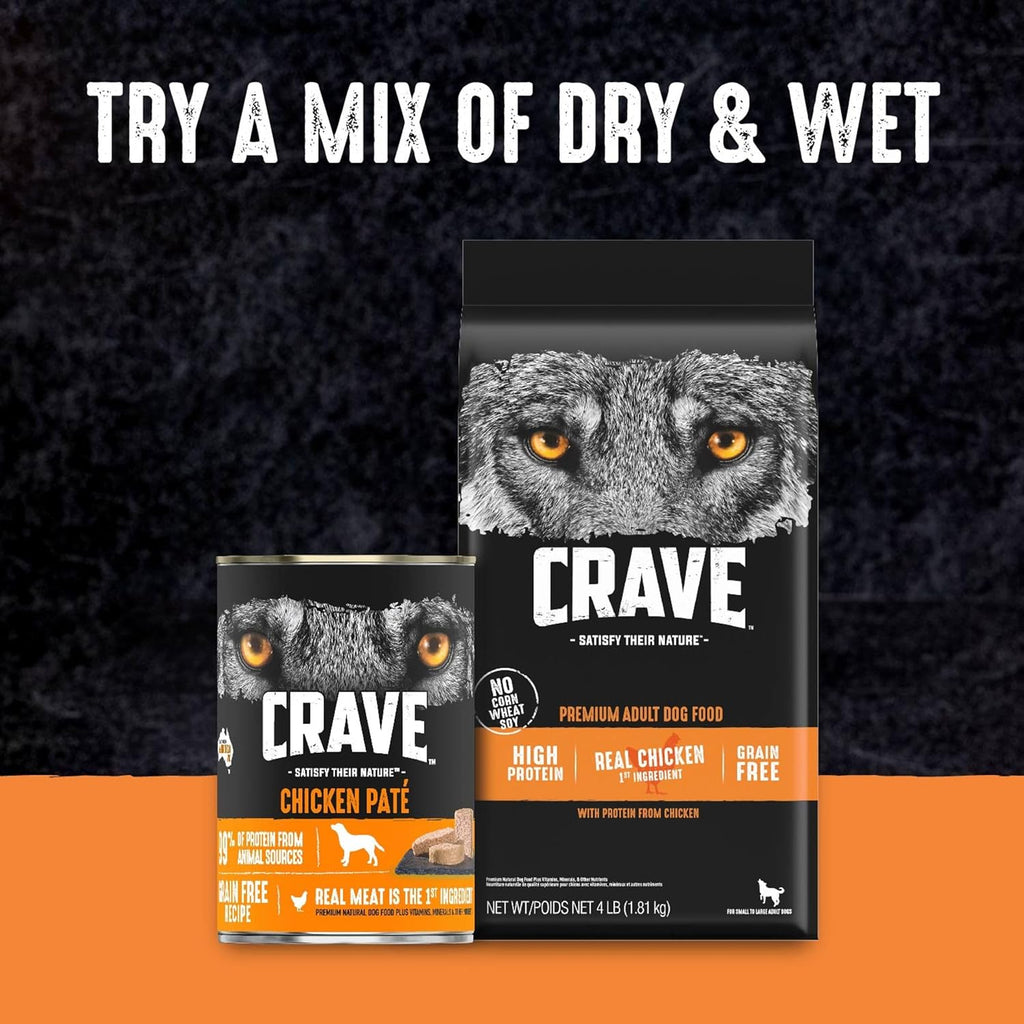4 lb. Bag (Pack of 2) Grain Free Dry Dog Food M4862