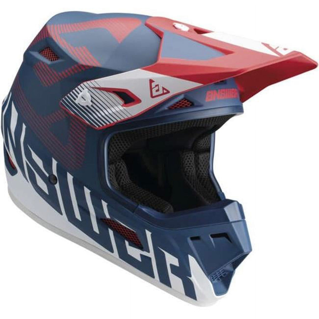 Red/White/Blue XL Offroad Helmet K7114