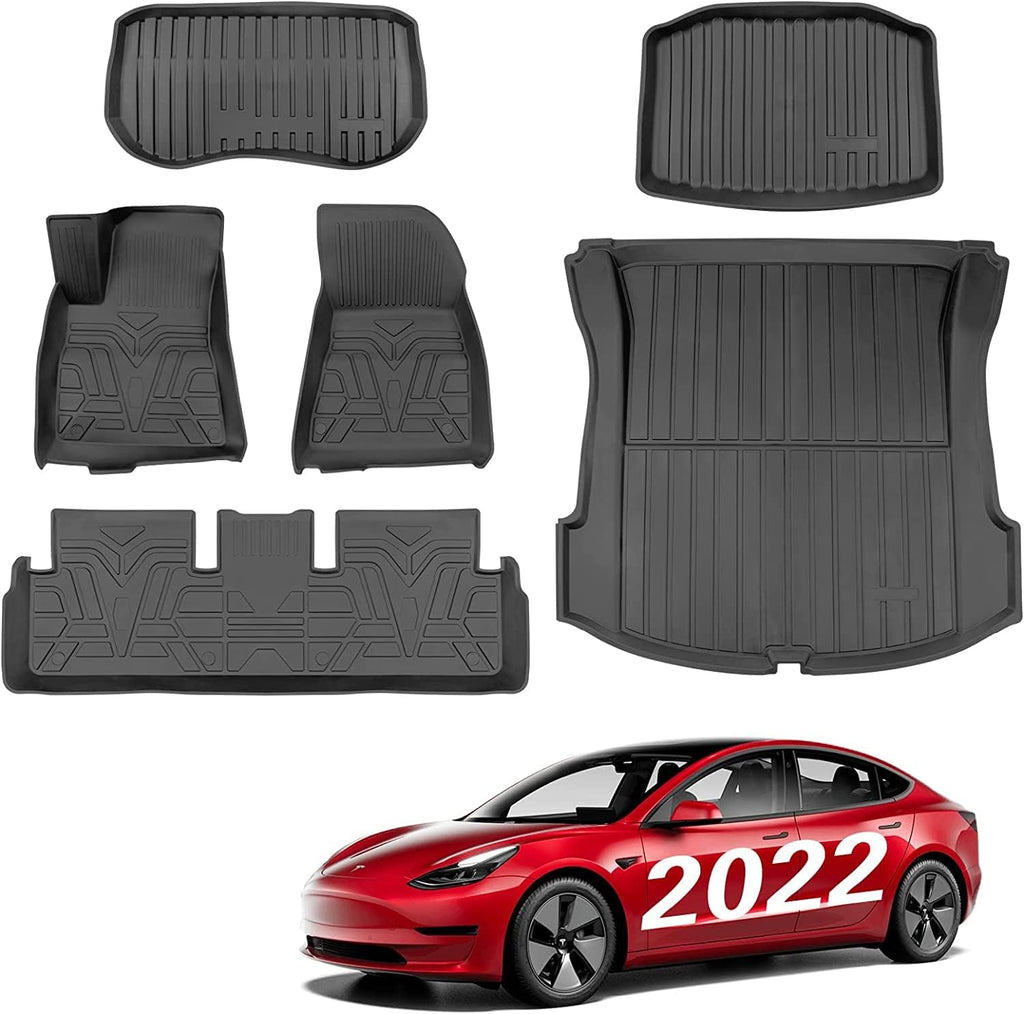 Model 3 TPE All-Weather Floor Mat Set B78389