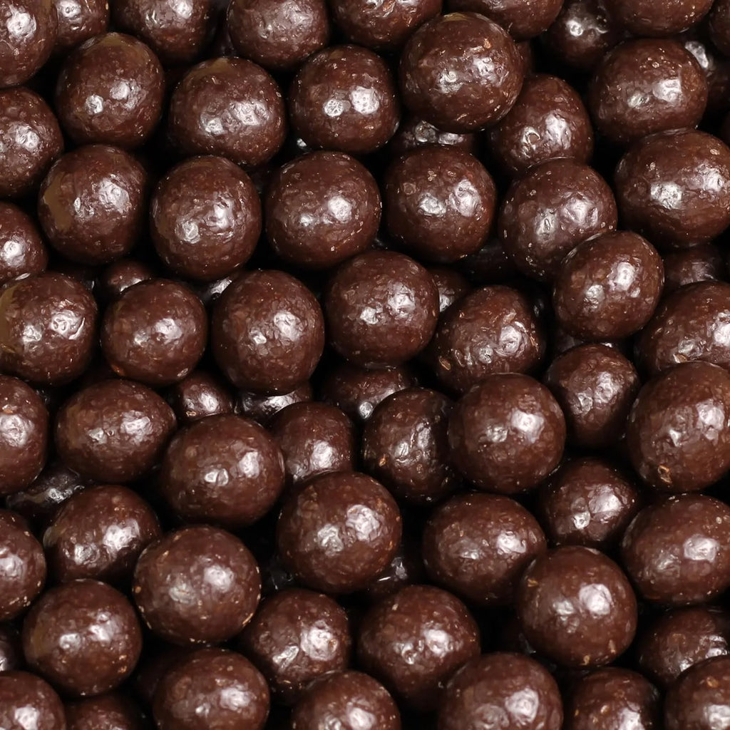 Dark Chocolate Covered Toffee Coated Hazelnuts 10 lbs Bulk Bag P56735