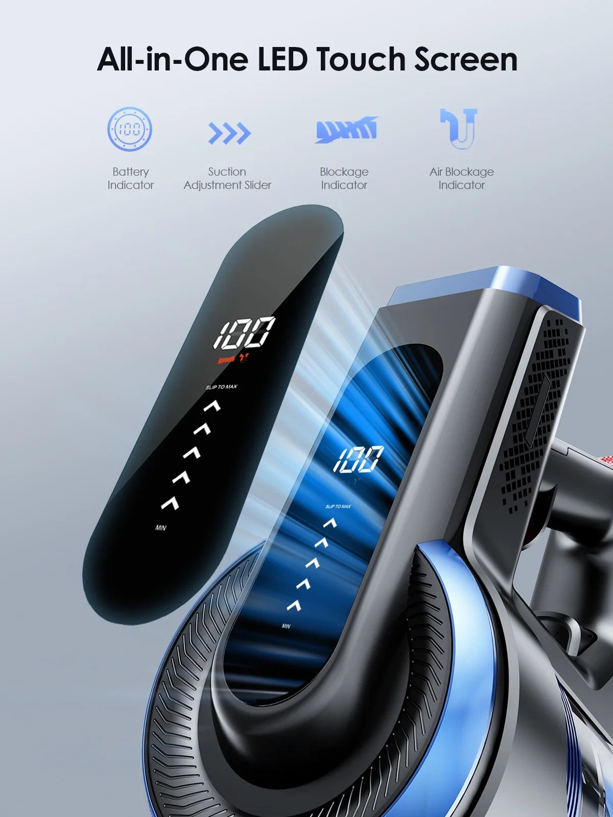 Cordless Stick Vacuum Cleaner Lightweight P6392