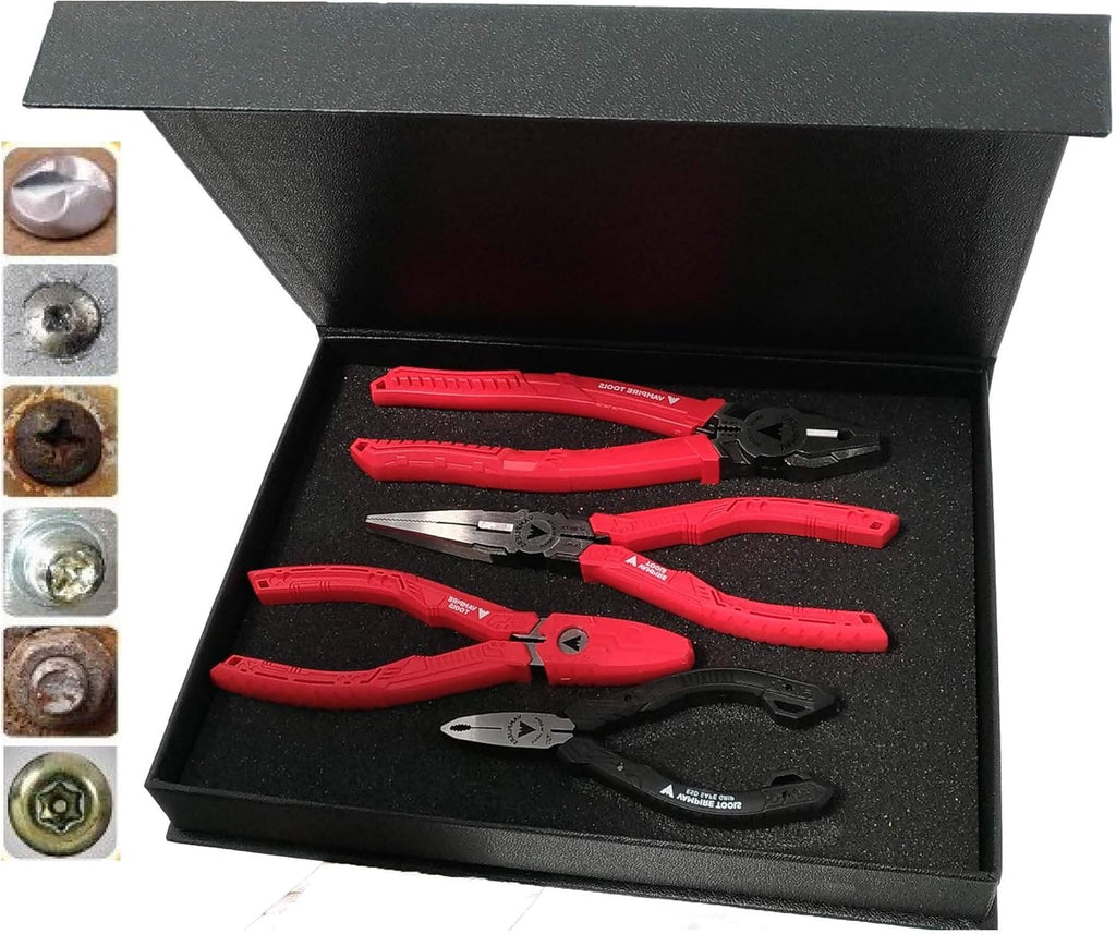 4-PC Screw Extraction Pliers R513