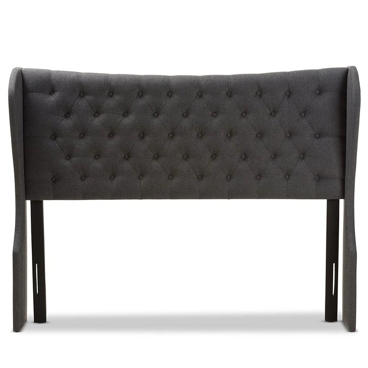 Queen Winged Panel Headboard in Dark Gray X116840