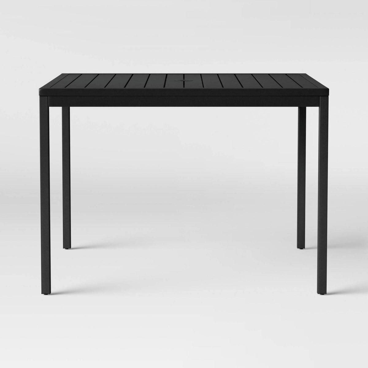 Black Square Patio Dining Table E922