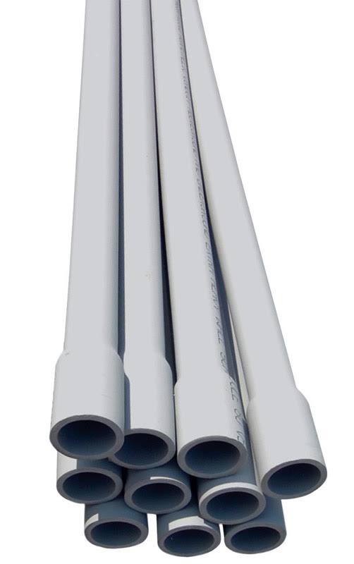 3 in 10 ft Schedule 80 PVC Conduit X12523