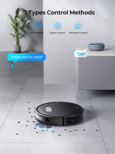 Robot Vacuum and Mop Combo, 4500Pa Suction, Self-Charging Q92915