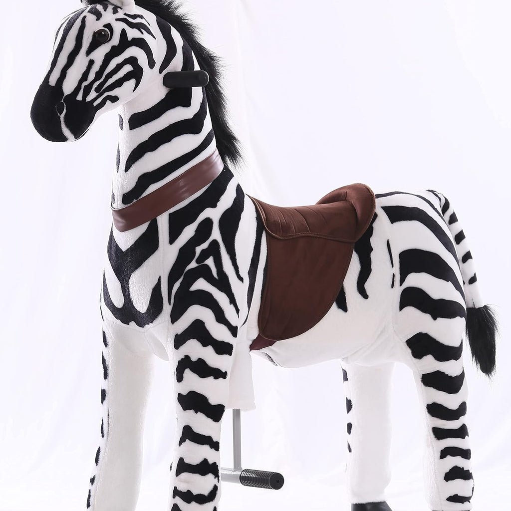 Kids Ride on Zebra Plush Riding Toy Z244088