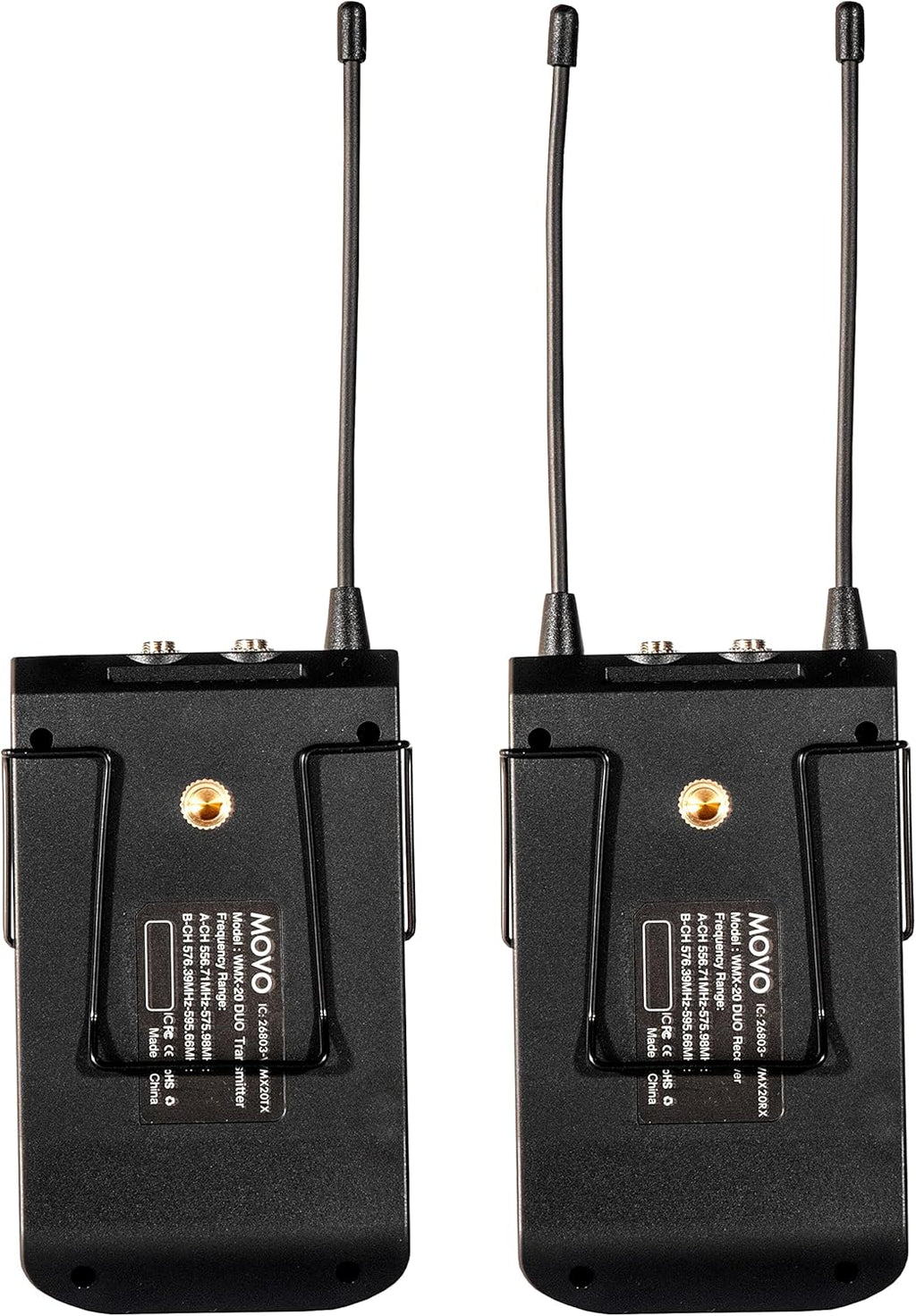 48-Channel UHF Wireless Lavalier Microphone System with 1 Receiver, 1 Transmitter, and 1 Lapel Microphone M57708