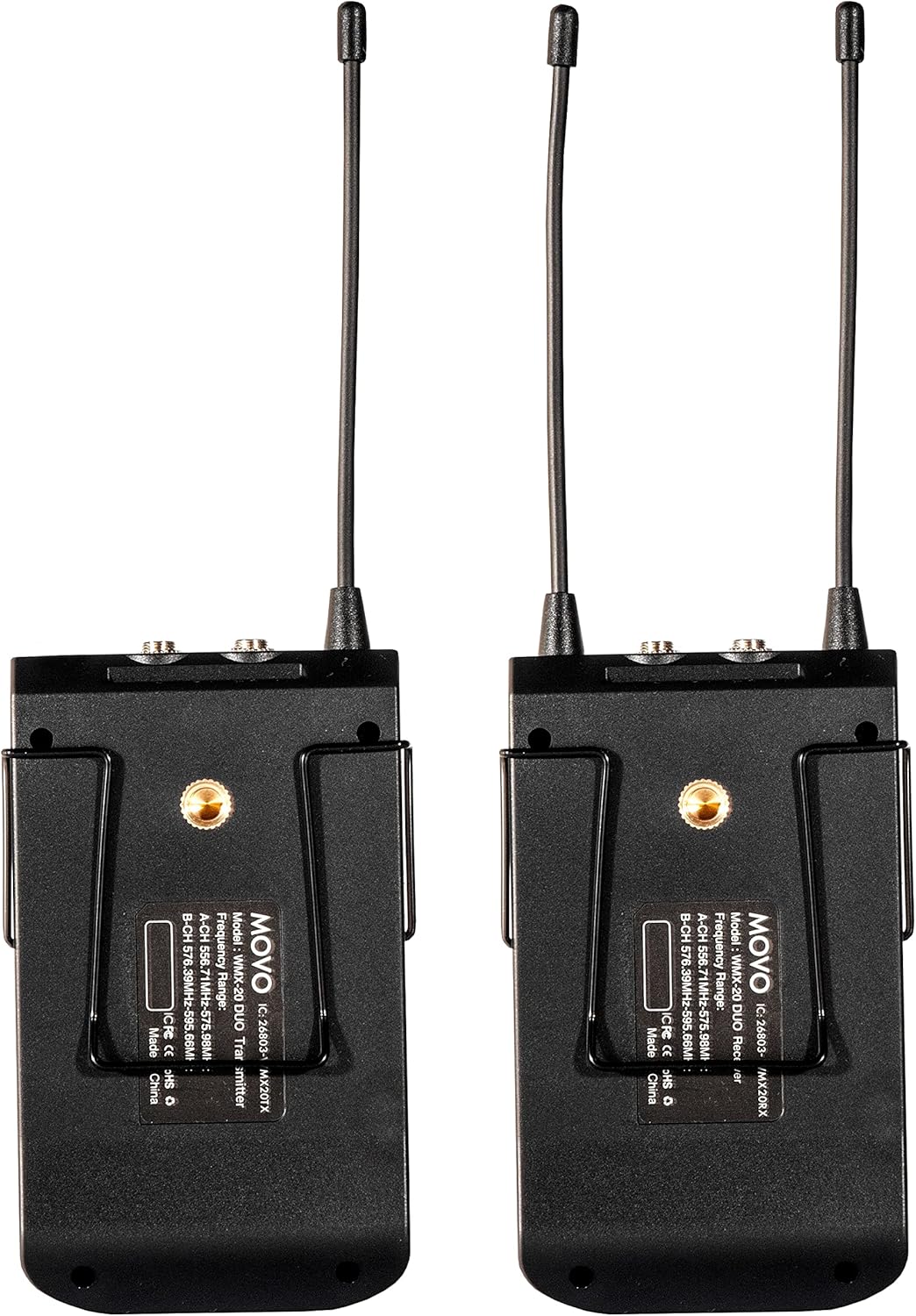 48-Channel UHF Wireless Lavalier Microphone System with 1 Receiver, 1 Transmitter, and 1 Lapel Microphone M57708