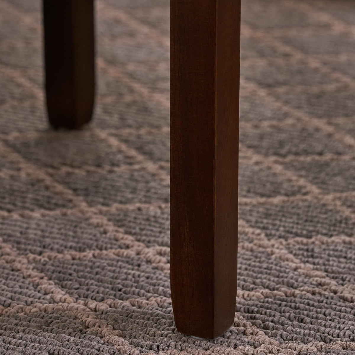 Brown Mahogany Acacia Wood Accent Table with Drawer A355971