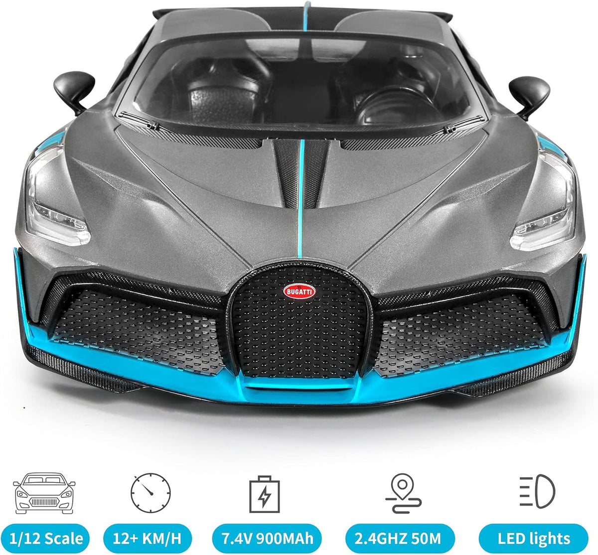 1/12 Scale Remote Control Car with Lights O24425