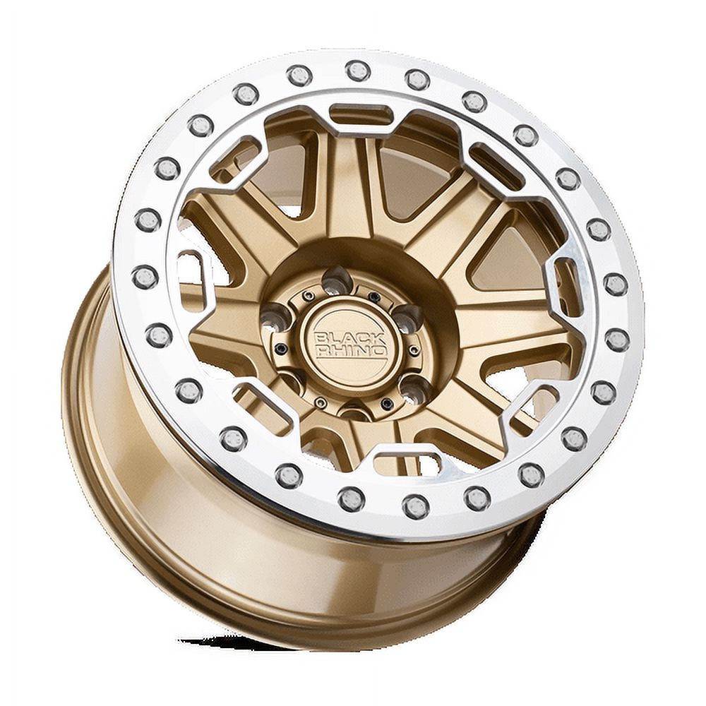 Matte Gold Aluminum Rim 17X8.5in S449458
