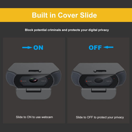 1080P USB Webcam with Microphone A39205