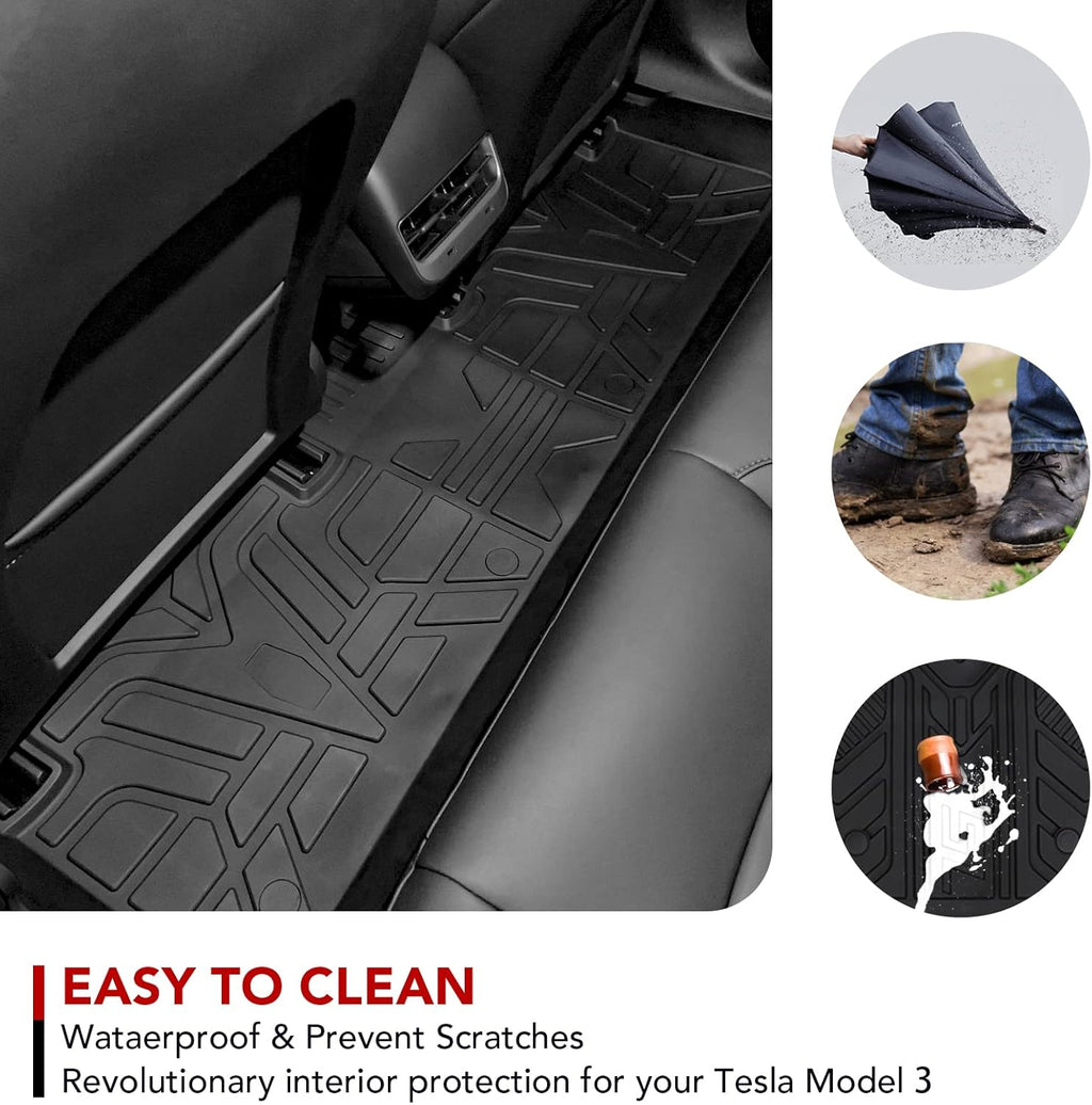 Model 3 TPE All-Weather Floor Mat Set B78389