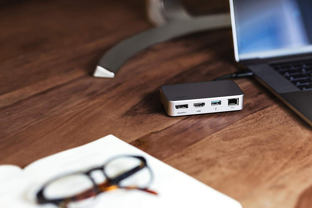 Thunderbolt 3 Mini Dock with Built-In Thunderbolt Cable, Gigabit Ethernet I5000