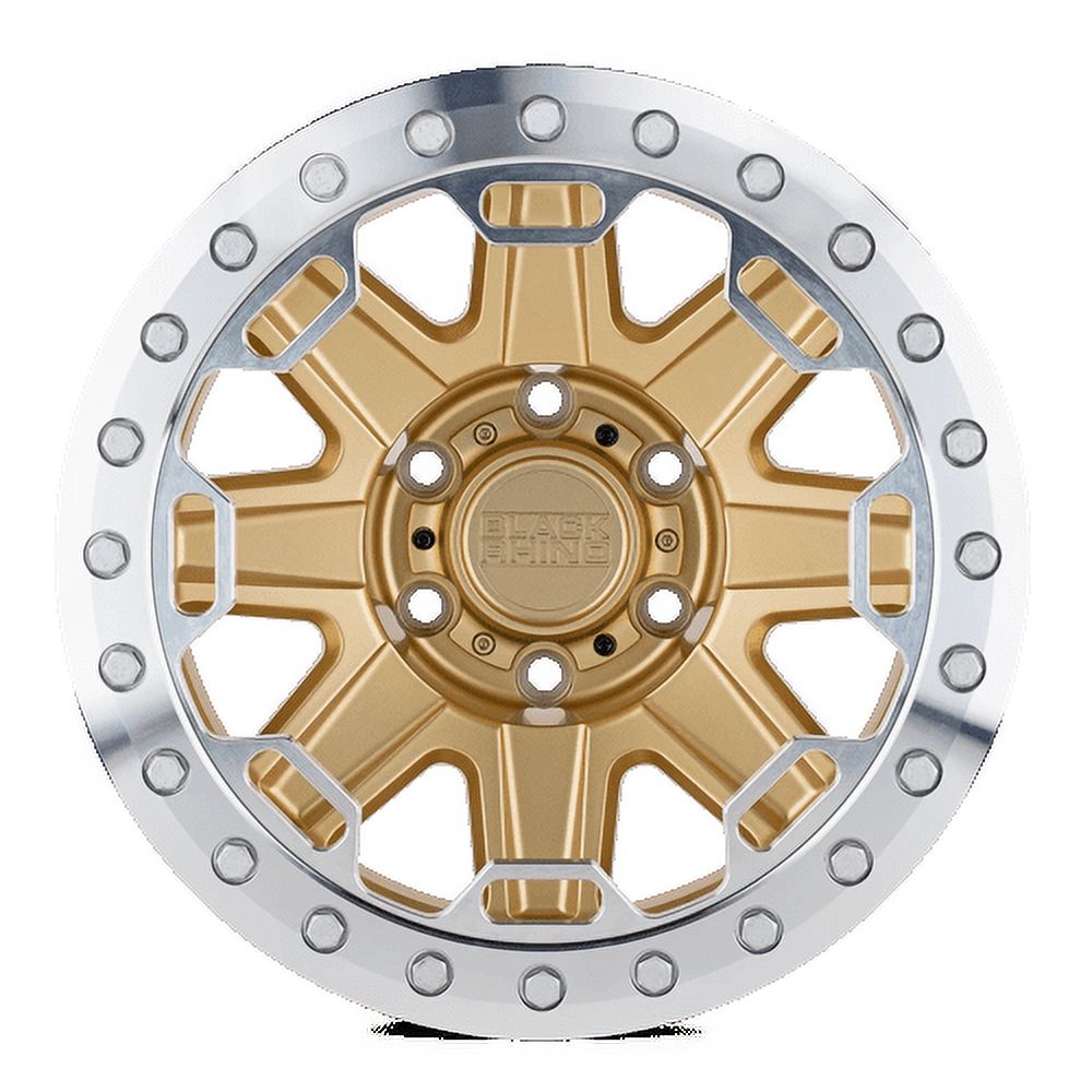 Matte Gold Aluminum Rim 17X8.5in S449458