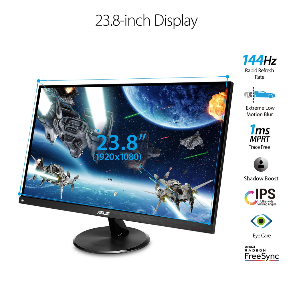 23.8 Gaming Monitor 144Hz Full HD IPS 1ms FreeSync R249339