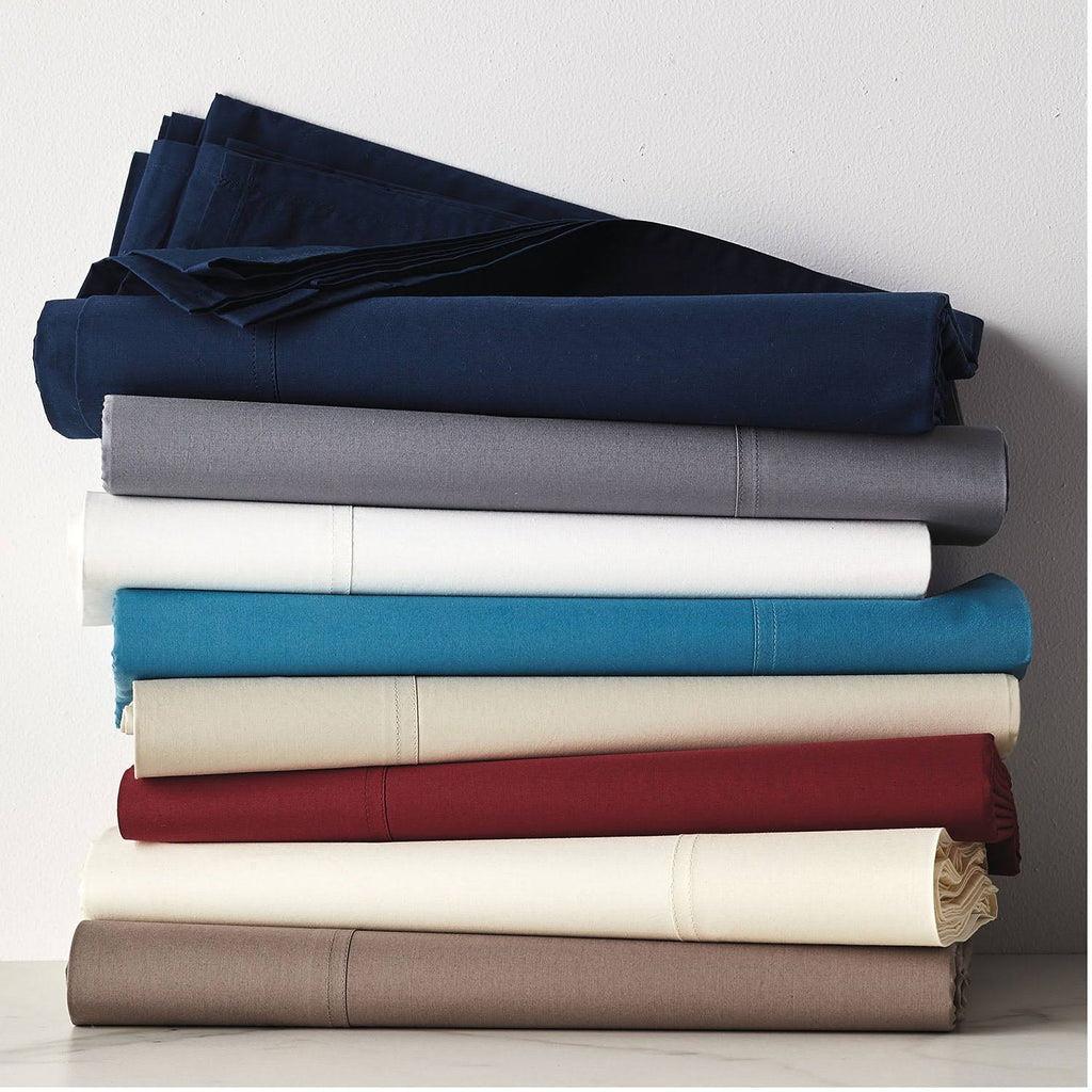 White King Supima Cotton Percale Flat Sheet F702