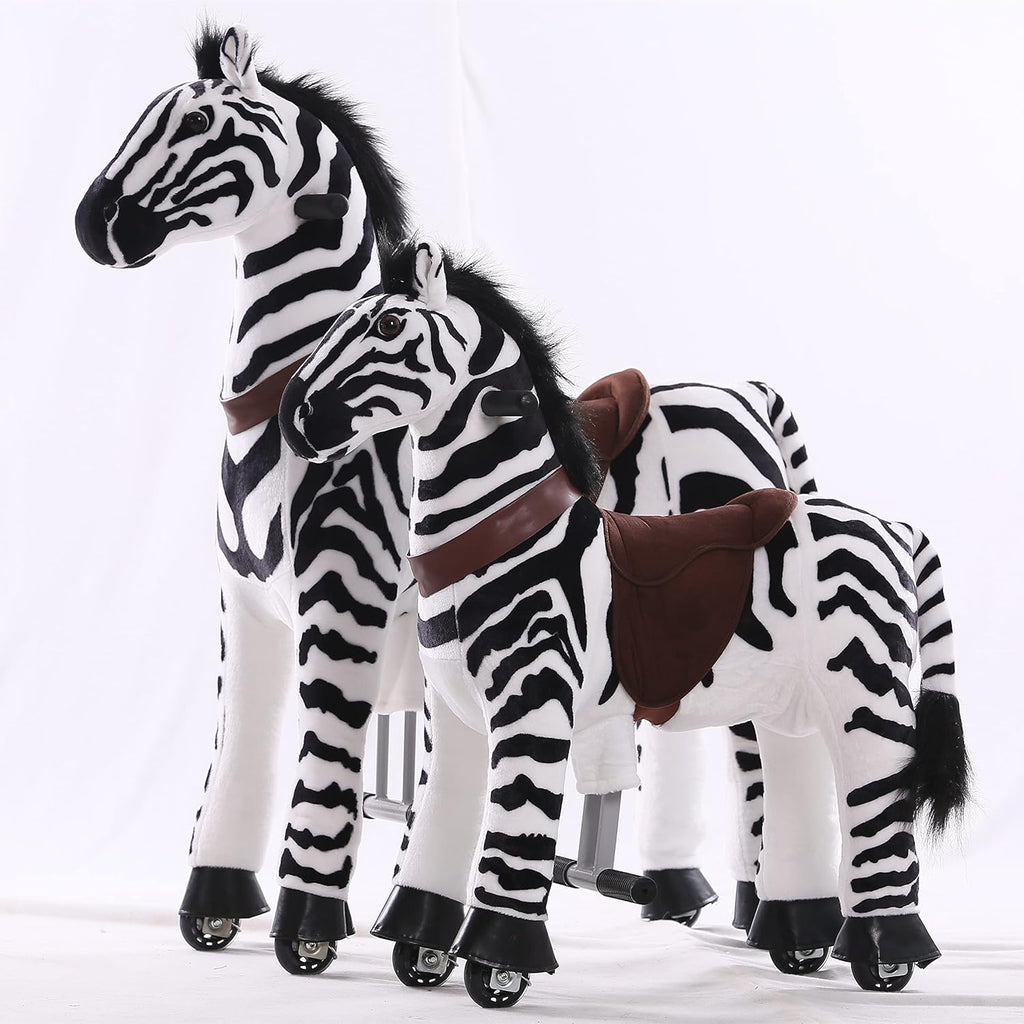 Kids Ride on Zebra Plush Riding Toy Z244088