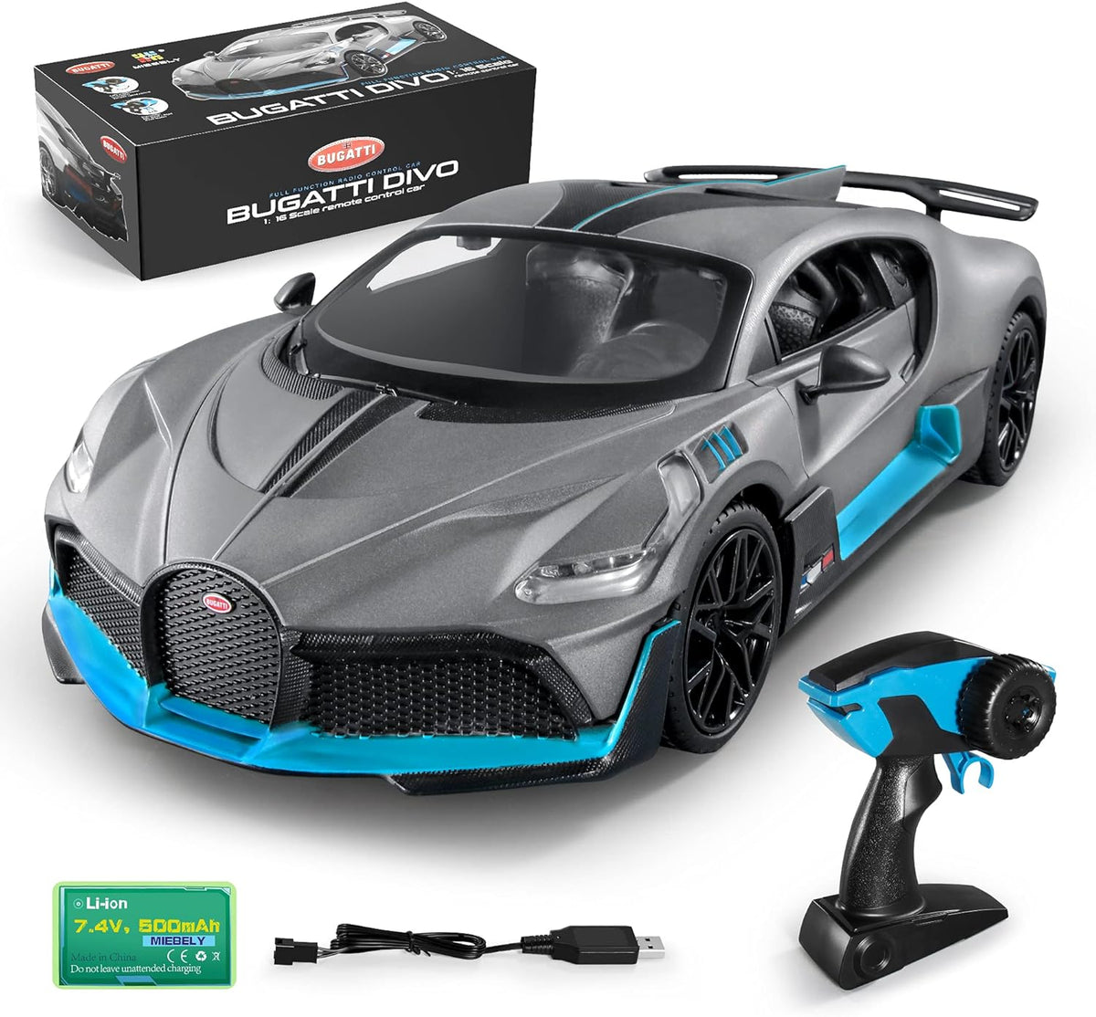 1/12 Scale Remote Control Car with Lights O24425